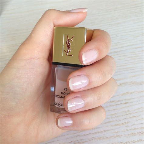 ysl rose romantique nail polish|ysl la laque.